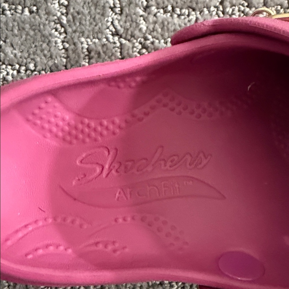 Skechers Pink Arch Fit Clogs-snoop dog - Picture 5 of 7